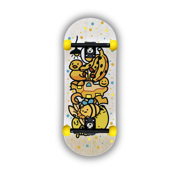 Skate de Dedo Completo Pro - Amarelin