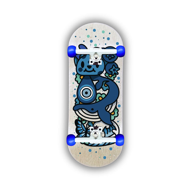 Skate de Dedo Completo Pro - Azulzin