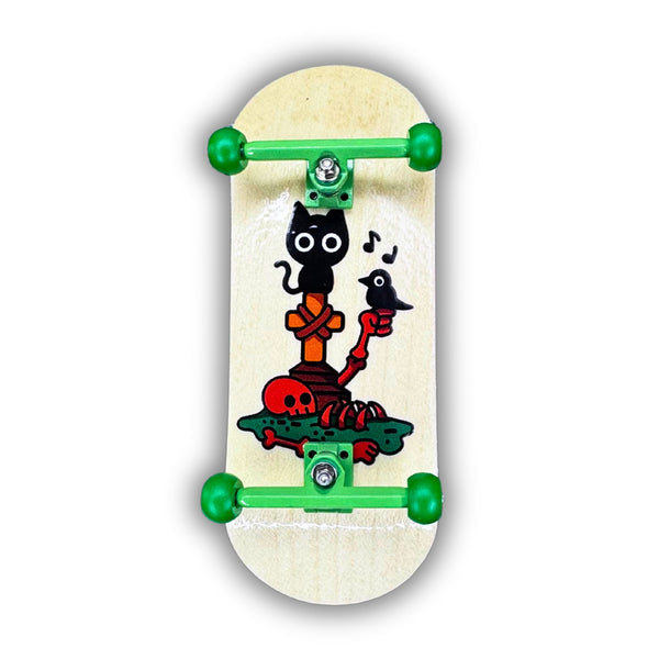 Skate De Dedo Completo Pro - Malvado