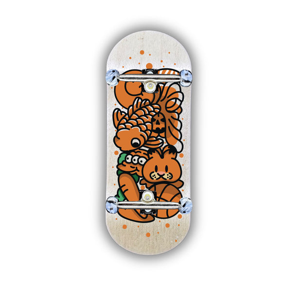 Skate de Dedo Completo Pro Elite - Laranjin